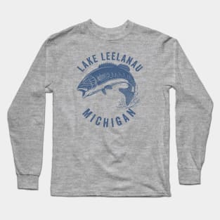 Lake Leelanau Michigan Long Sleeve T-Shirt